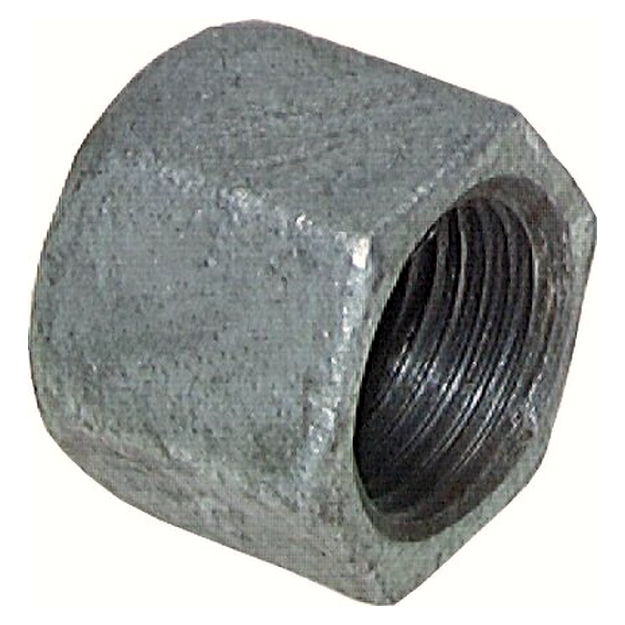 Verschlusskappe, Gewinde Rp 1-1/4", PN 25 bar, Temperguss verzinkt