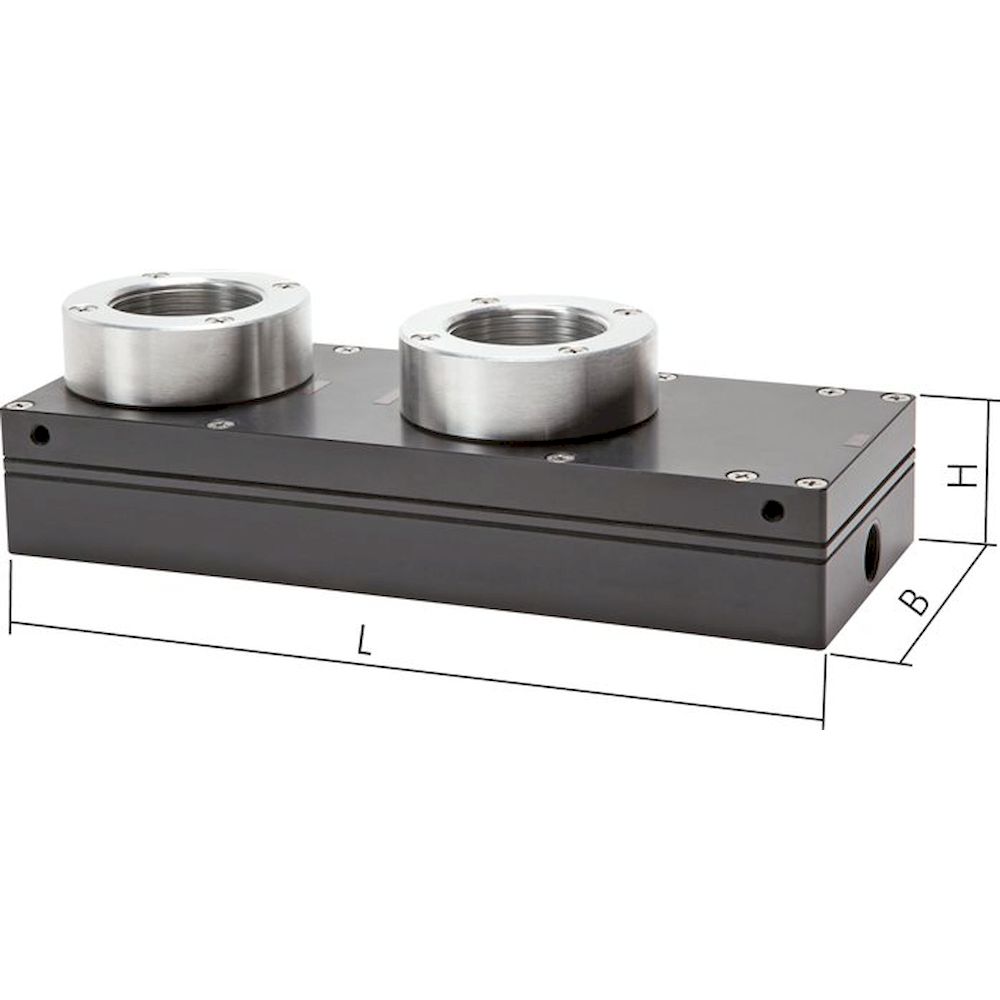 Multi stage ejectors to 70% vacuum, G 2", to 9600 l/min