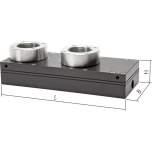 Multi stage ejectors to 70% vacuum, G 2", to 6400 l/min