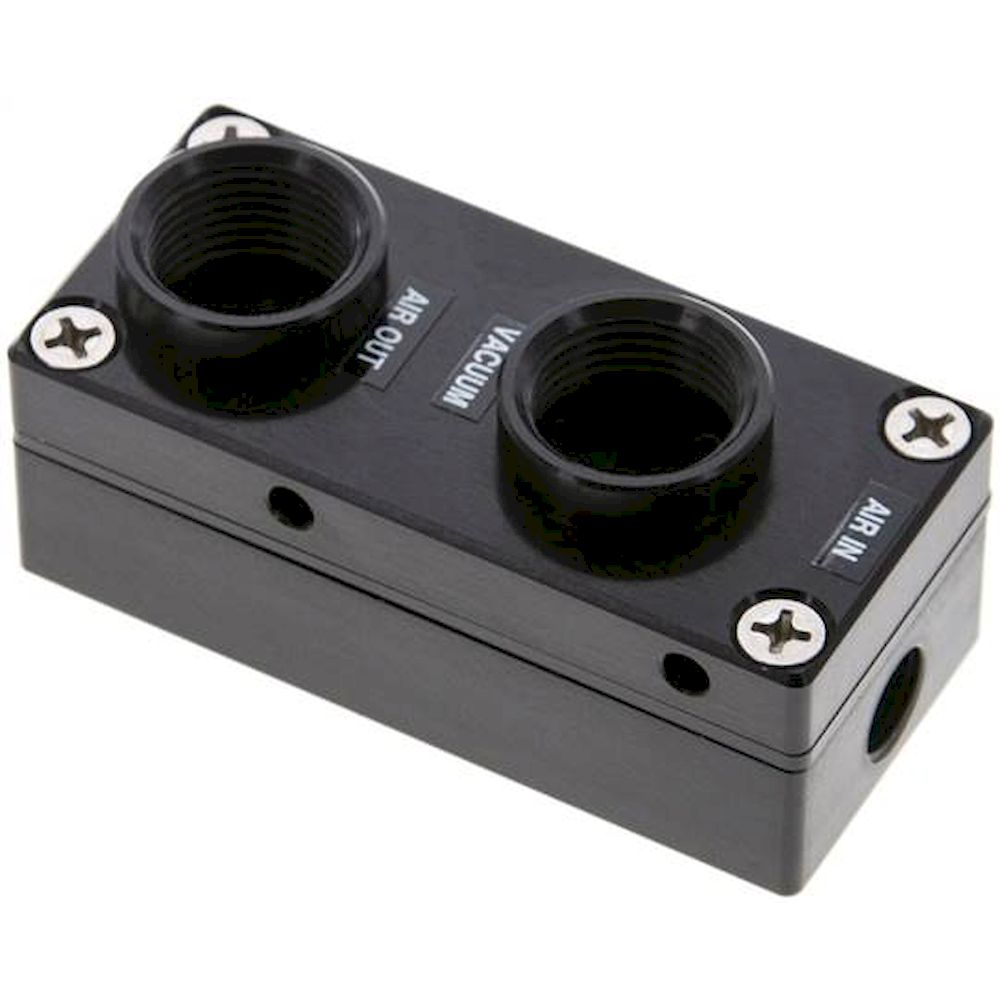 Multi stage ejectors to 64% vacuum, G 3/8", to 48 l/min