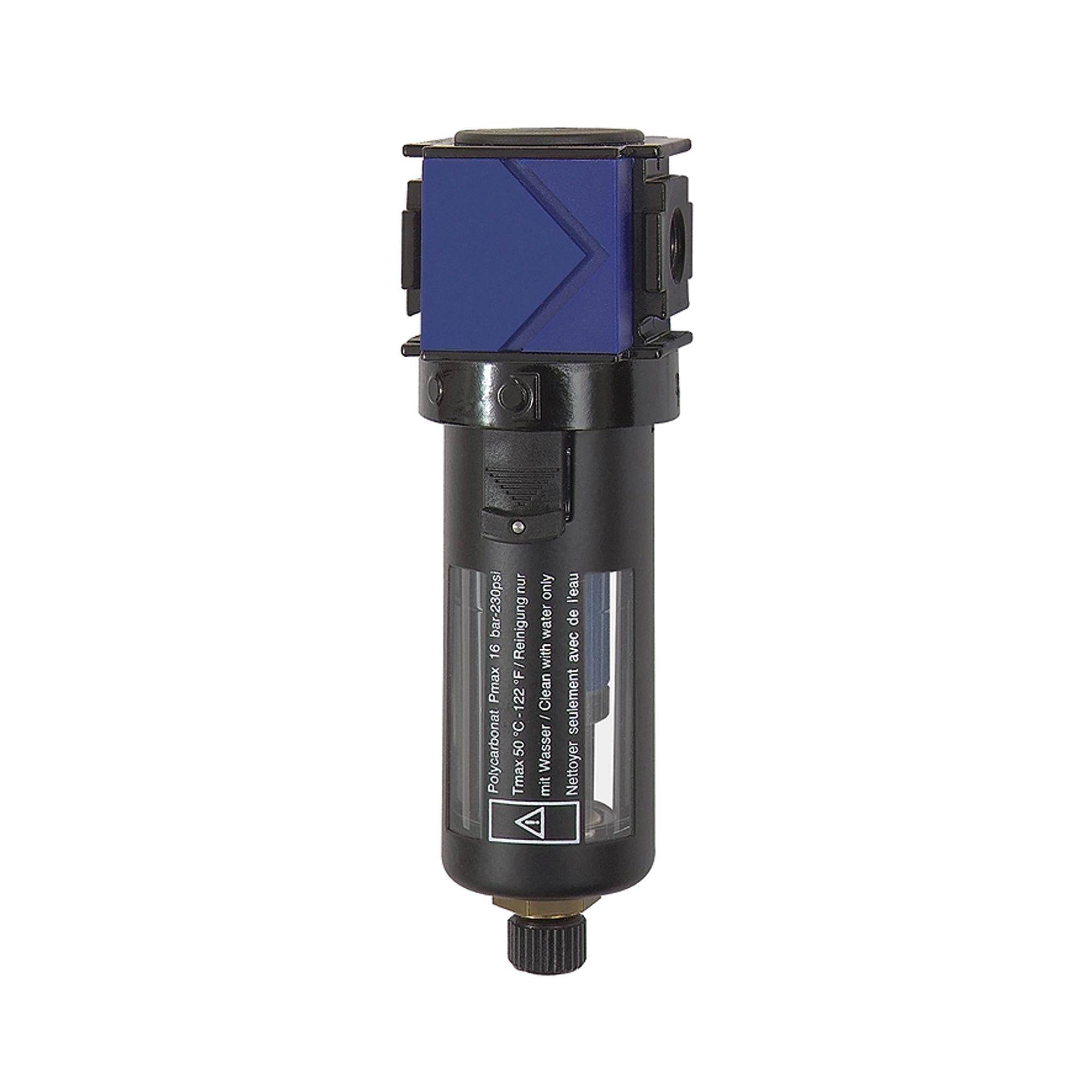 Mikrofilter »variobloc«, mit PC-Behälter, Schutzkorb - Riegler K2245