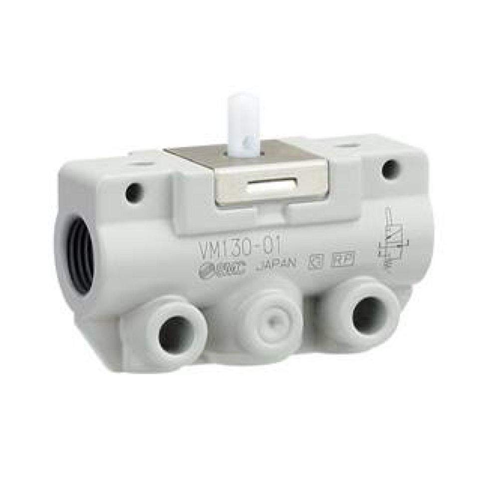SMC VM122-M5-08A. VM100, 100 Series 2/3 Port Mechanical Valve