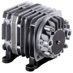 Nitto Kohki VP0435A. AC Kolben Vakuumpumpen 230V/50Hz