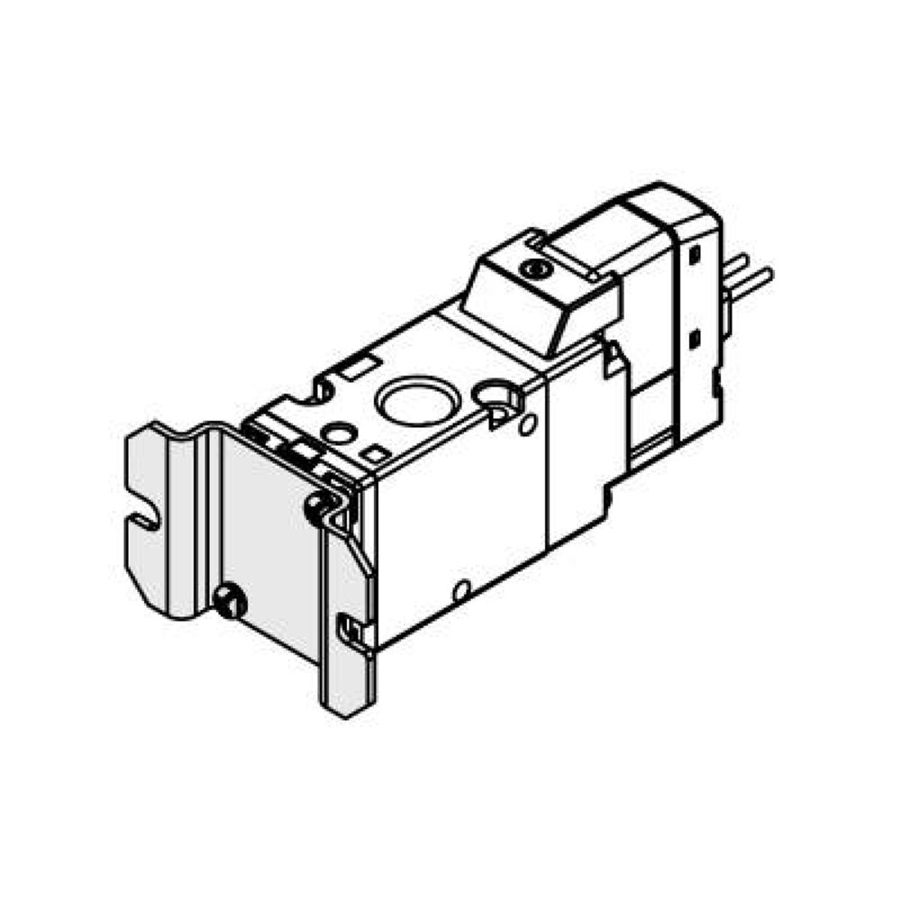 SMC VP700-202-2F. Einzelanschlussplatte