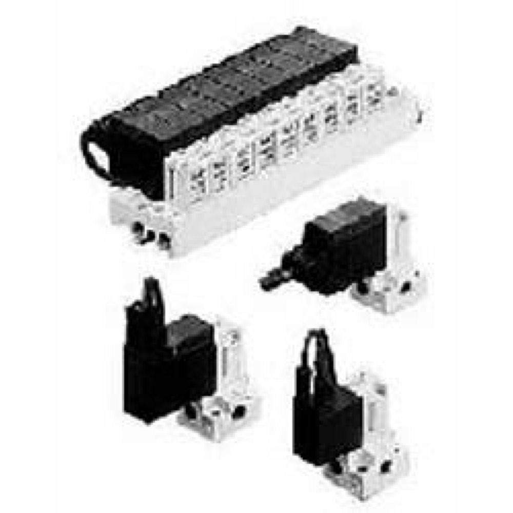 SMC VV100-S41-10-M5. VV100-S41, Serie V100, Mehrfachanschlussplatte Typ S41, Flanschversion