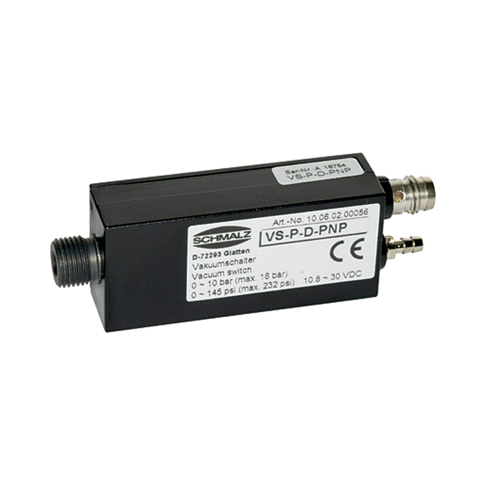 Druckschalter, Stecker M8, 4-polig, G 1/8 AG, M5 IG, M8x1 AG - Riegler 108432