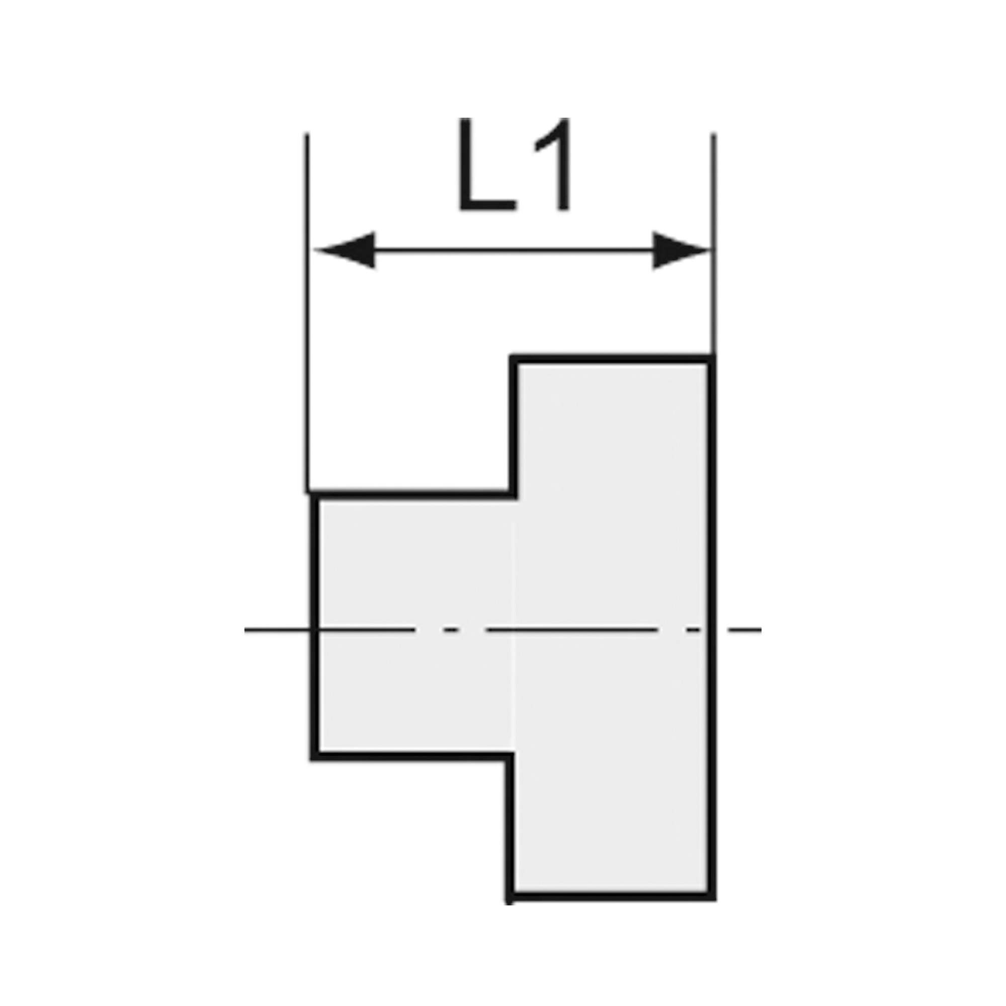 Verschlussstopfen, Vierkant, R 3/8, AG, SW 9, ES 1.4408 - Riegler 118353