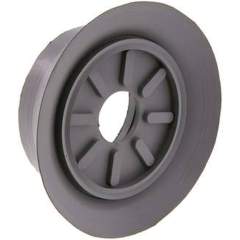 Flat suction cups (with fine lips), Ø 100x5mm, NBR (50A), Grey