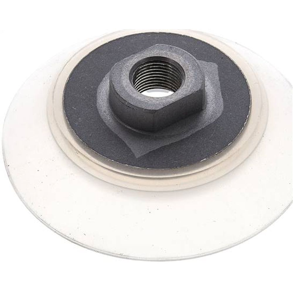 Flat suction cups, Ø 100x9mm, G 3/8", Silicone (50A), transparent