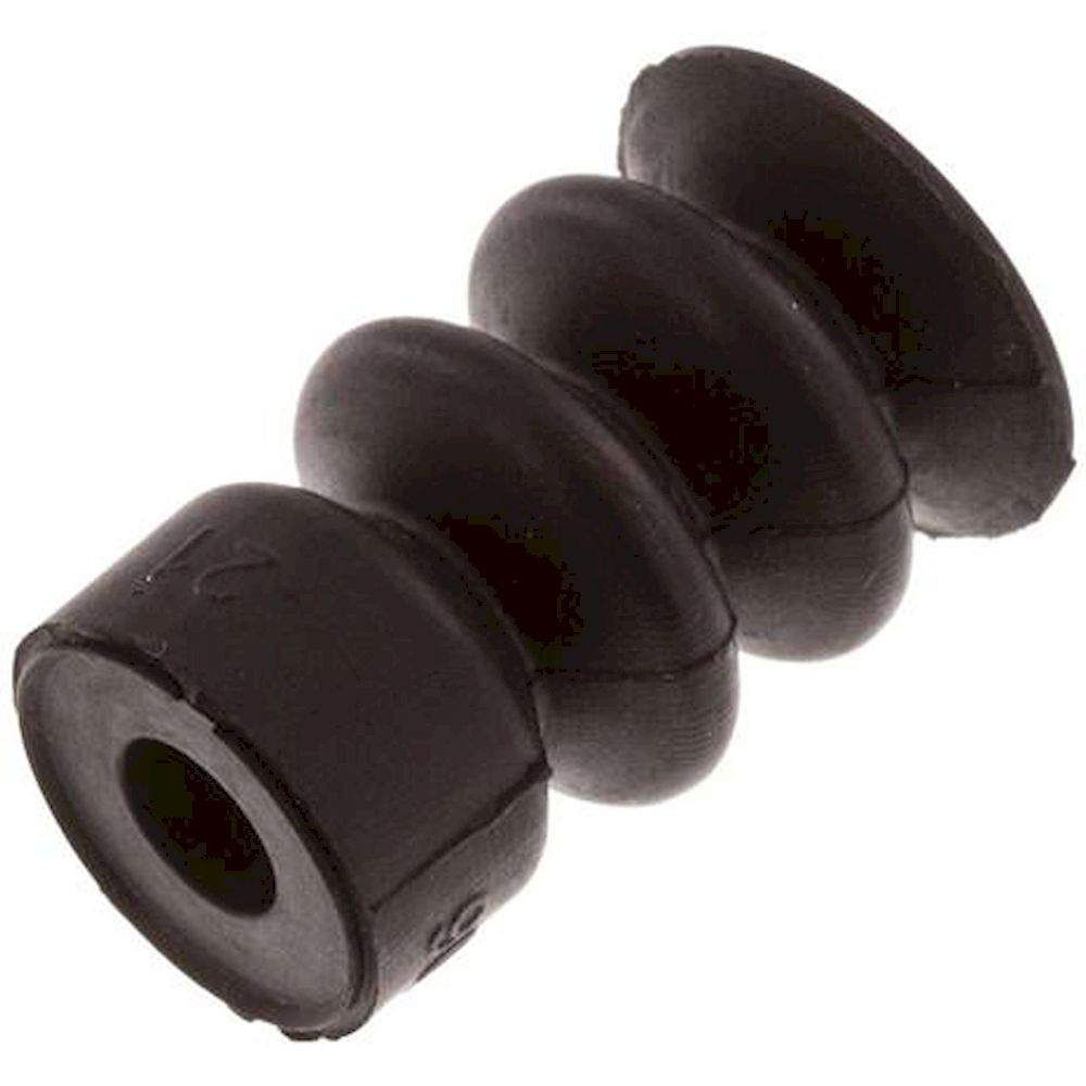 Bellows suction pad, 2,5-way, Ø 14x10mm, NBR (60A), black