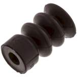 Bellows suction pad, 2,5-way, Ø 14x10mm, NBR (60A), black
