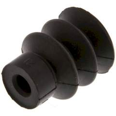 Balgsauger, 2,5-fach, Ø 18x8mm, NBR (60A), schwarz