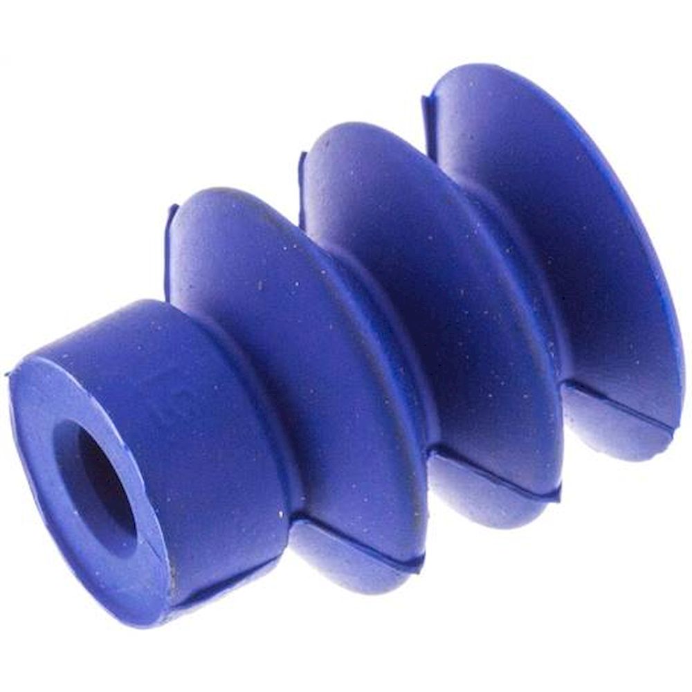 Bellows suction pad, 2,5-way, Ø 18x8mm, PUR (55A), blue