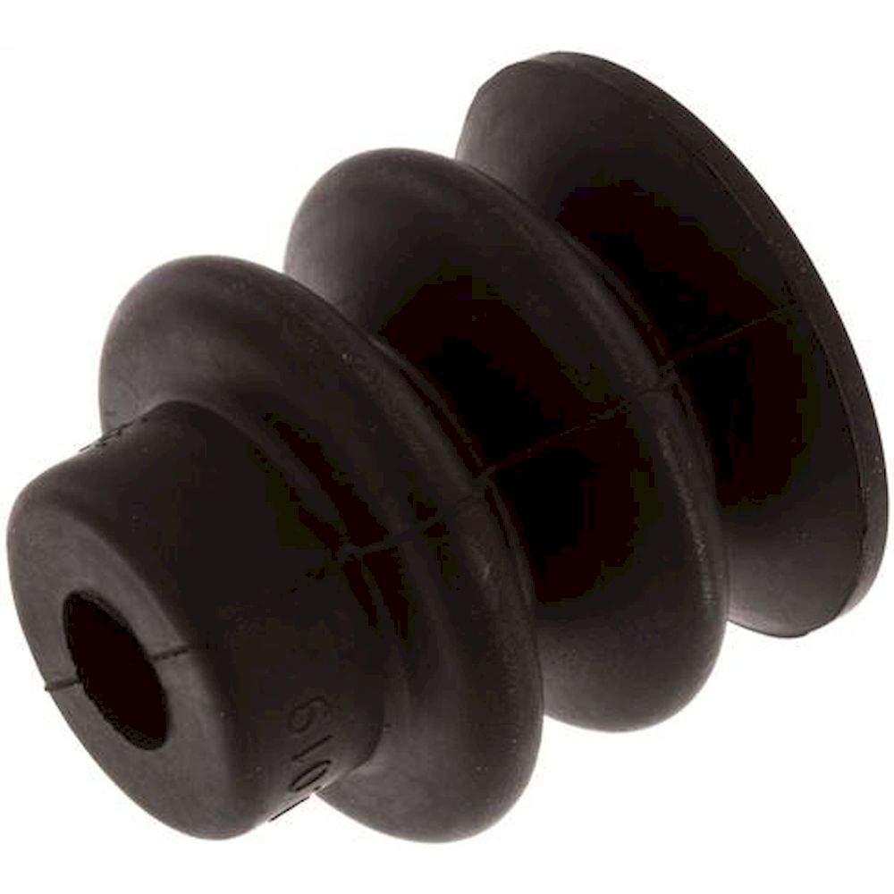 Bellows suction pad, 2,5-way, Ø 30x13mm, NBR (55A), black