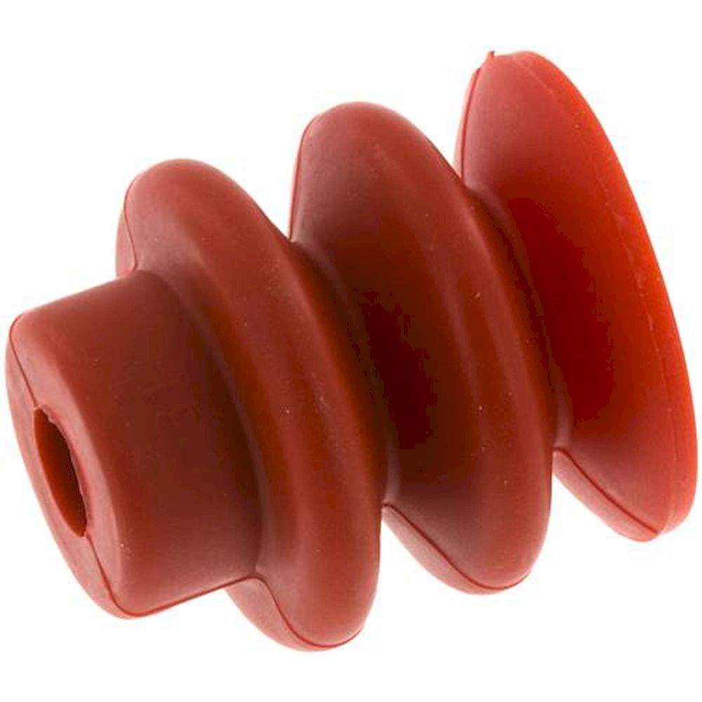 Balgsauger, 2,5-fach, Ø 30x13mm, Silikon (65A), rot
