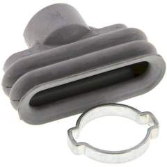 Ovalbalgsauger, 45 x 15mm, Hub 8,5mm, NBR (60A), grau