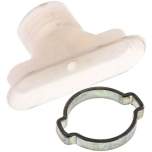 VS 45X15 O SI. Oval teats, 45 x 15mm, stroke 3mm, Silicone (60A), transparent