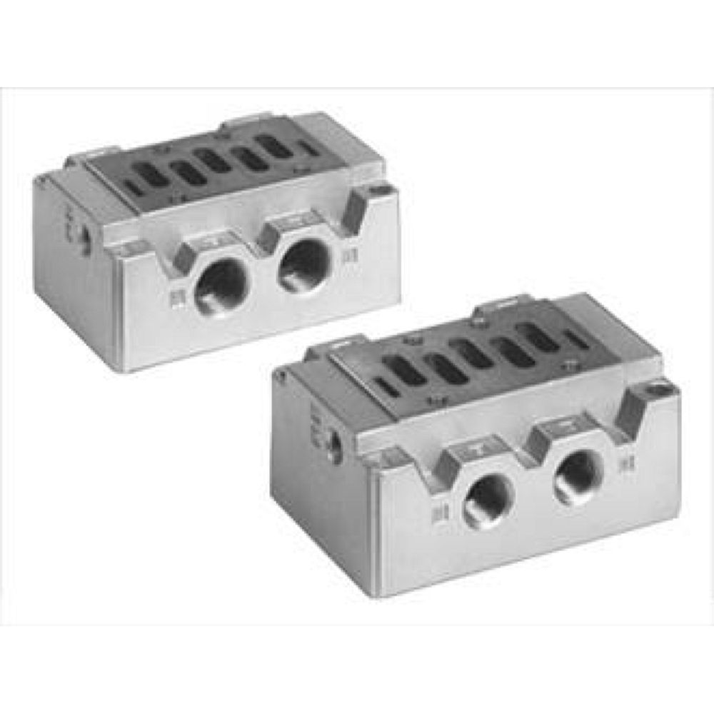SMC EVS7-1-A03F. Einzel-Anschlussplatte
