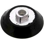 Flachsauger, Ø 75x6mm, G 1/4", CR (60A), schwarz