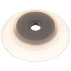 Flat suction cups (robust lips), Ø 83x6mm, G 1/4", Silicone (50A), transparent