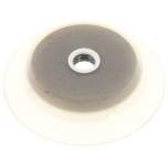 Flat suction cups (robust lips), Ø 95x6mm, G 1/4", Silicone (50A), transparent