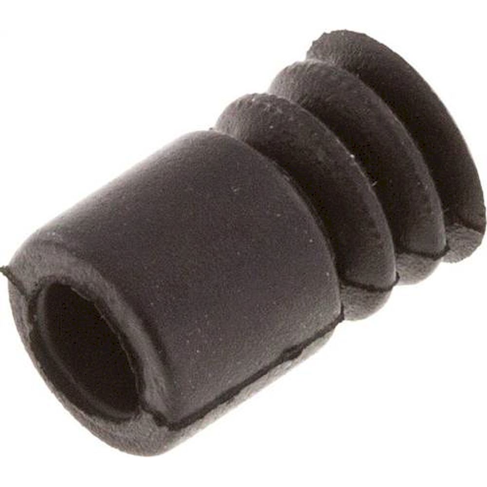 Bellows suction pad, 2,5-way, Ø 9x2mm, NBR (55A), black