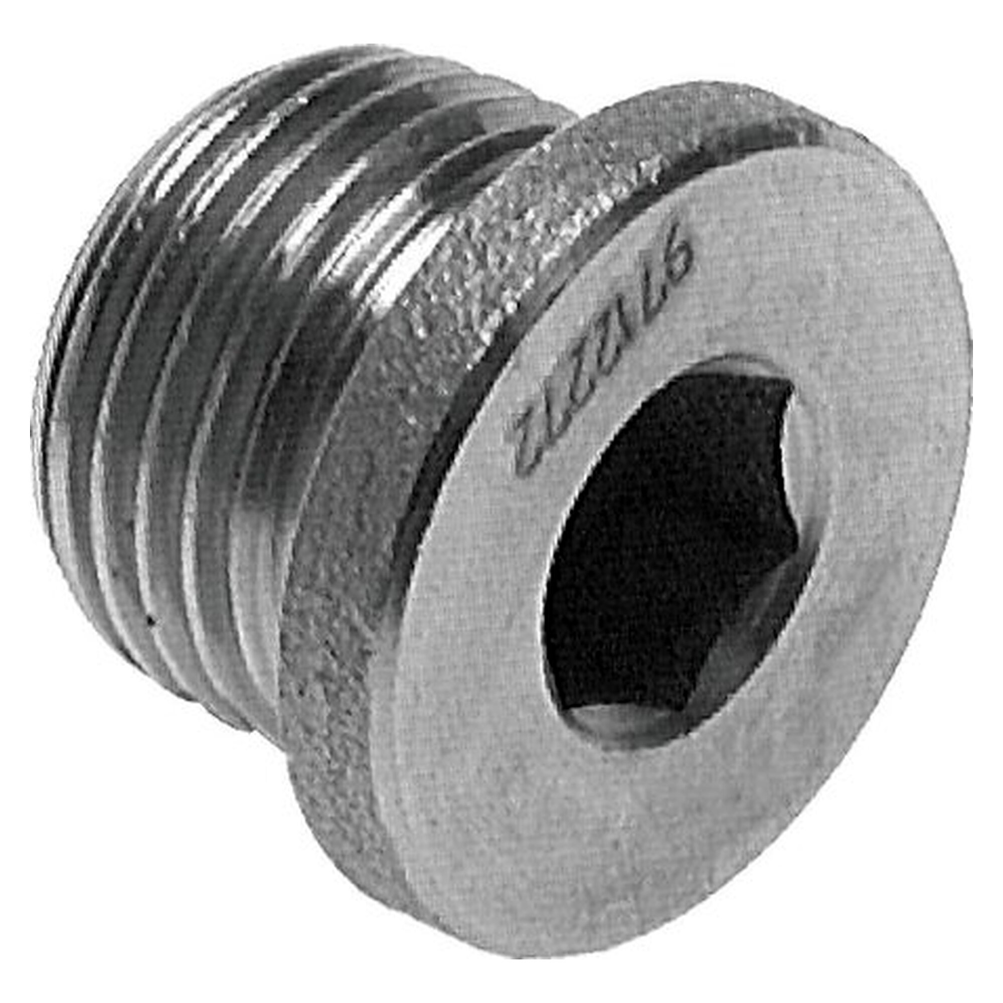 Verschlussstopfen, mit Innensechskant, Gewinde G 2", PN 40 bar, Edelstahl V4A