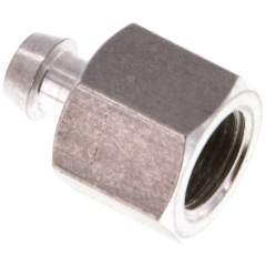 Saugerhalter aus Aluminium, Typ F, G 1/8" (IG)