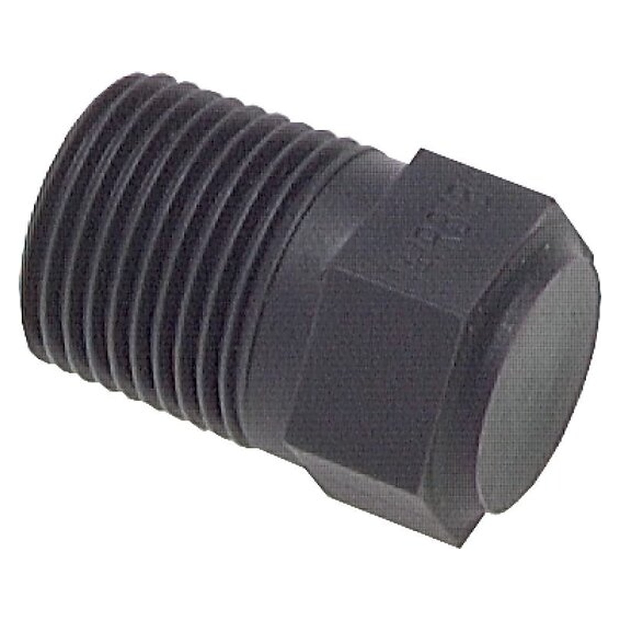 Verschlussstopfen, mit Außensechskant, Gewinde R 3/8", PN 8 bar, Polyamid PA 6, -40 bis +90 °C