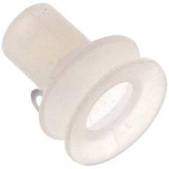 Bellows suction pad, 1,5-way, P-series, Ø 16x6,7mm, Silicone (50A), red