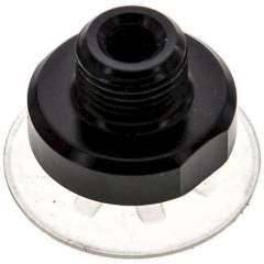 Flat suction cups, support rib, P,series- Ø 22x1mm, Silicone (50A), transparent