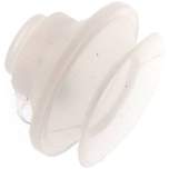 Balgsauger, 1,5-fach, P-Serie, Ø 33x9mm, Silikon (50A), transparent