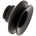 Balgsauger, 1,5-fach, P-Serie, Ø 43x9mm, CR (50A), schwarz