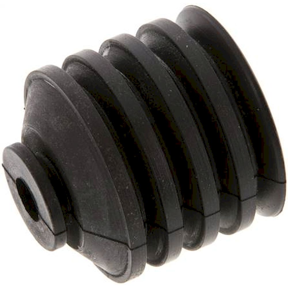 Bellows suction pad, 4,5-way, P-series, Ø 41x20mm, CR (50A), black