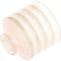 Balgsauger, 4,5-fach, P-Serie, Ø 41x20mm, Silikon (50A), transparent