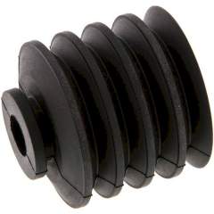 Balgsauger, 4,5-fach, P-Serie, Ø 51x25mm, CR (50A), schwarz