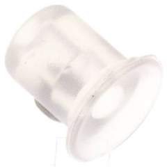 Flat suction cleaner, P-series, Ø 7x1mm, Silicone (50A), transparent