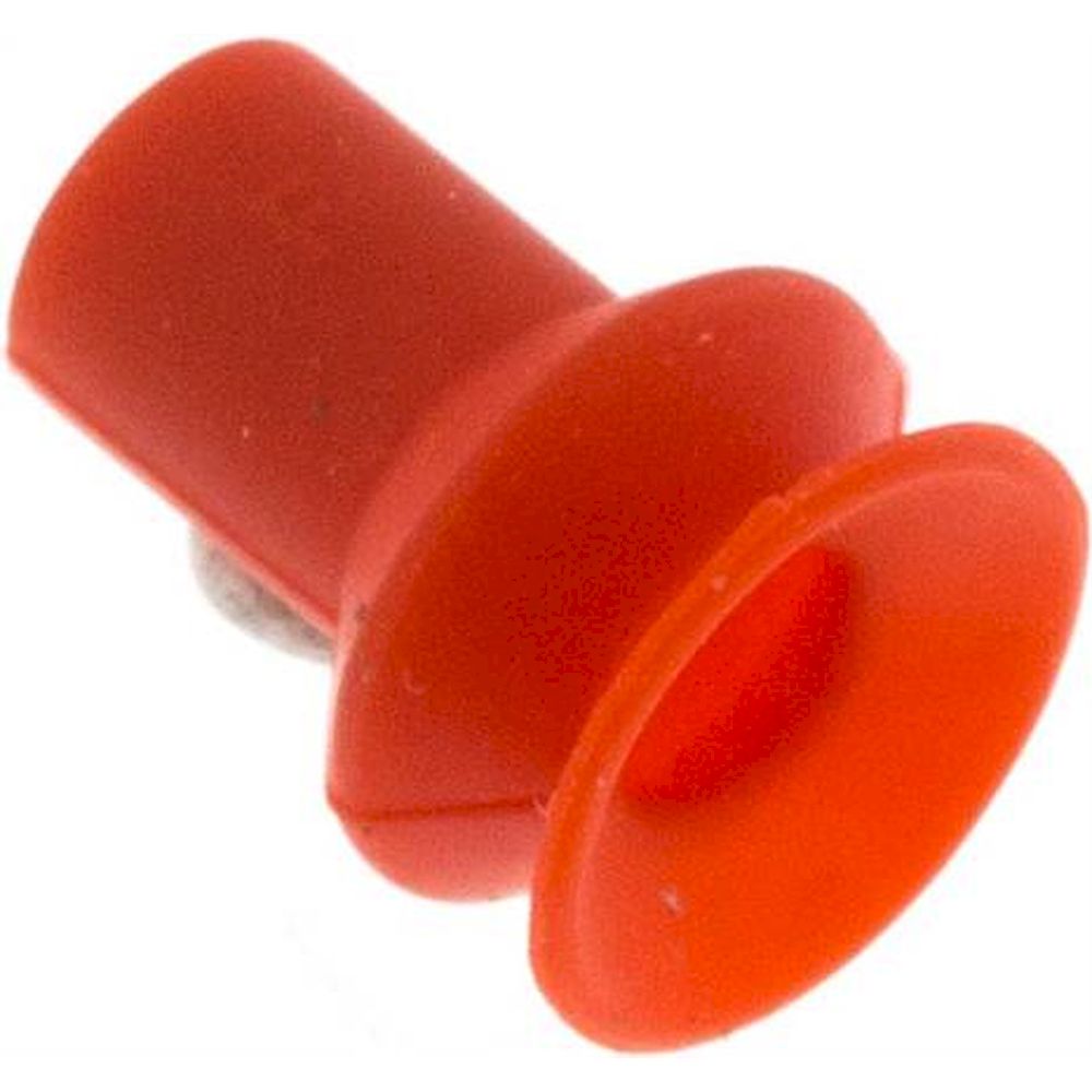 Balgsauger, 1,5-fach, P-Serie, Ø 9x3,5mm, Silikon (50A), rot