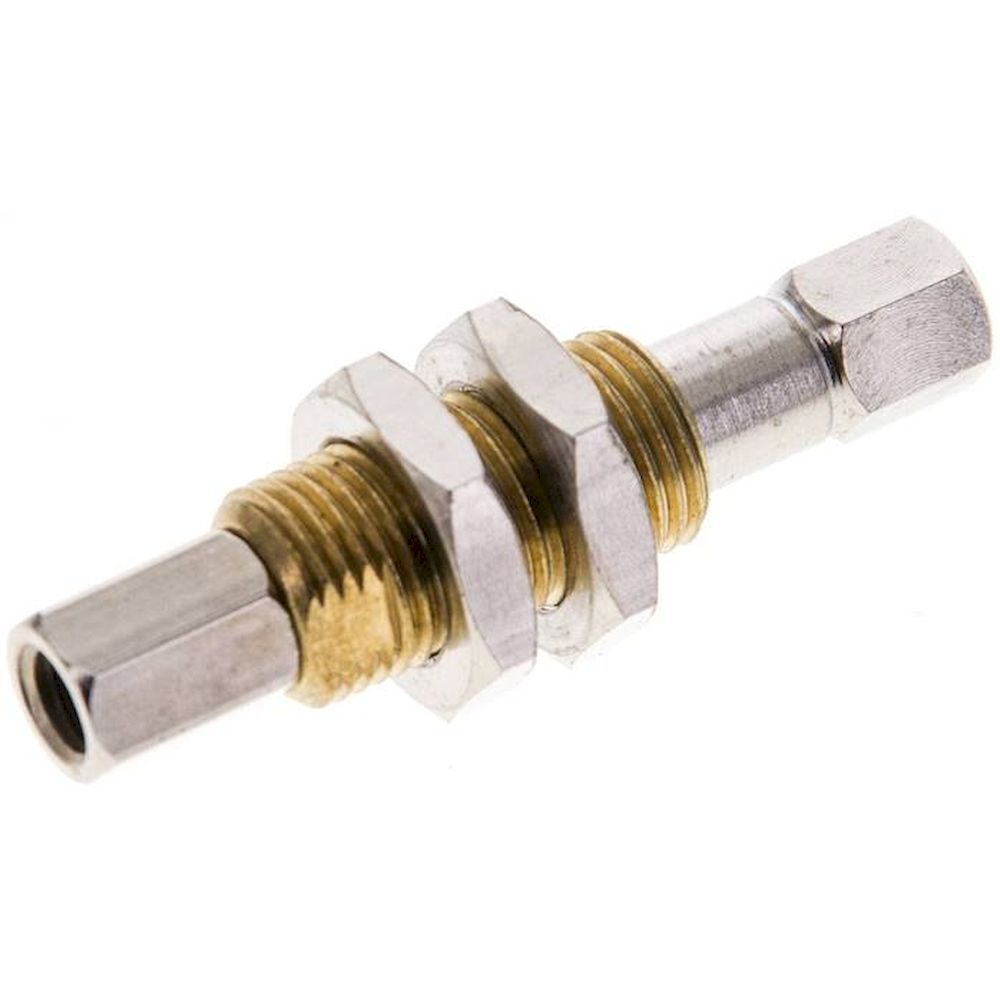 Spring plunger M 5 (IG)xM 5 (Female thread), stroke 7mm, Standard