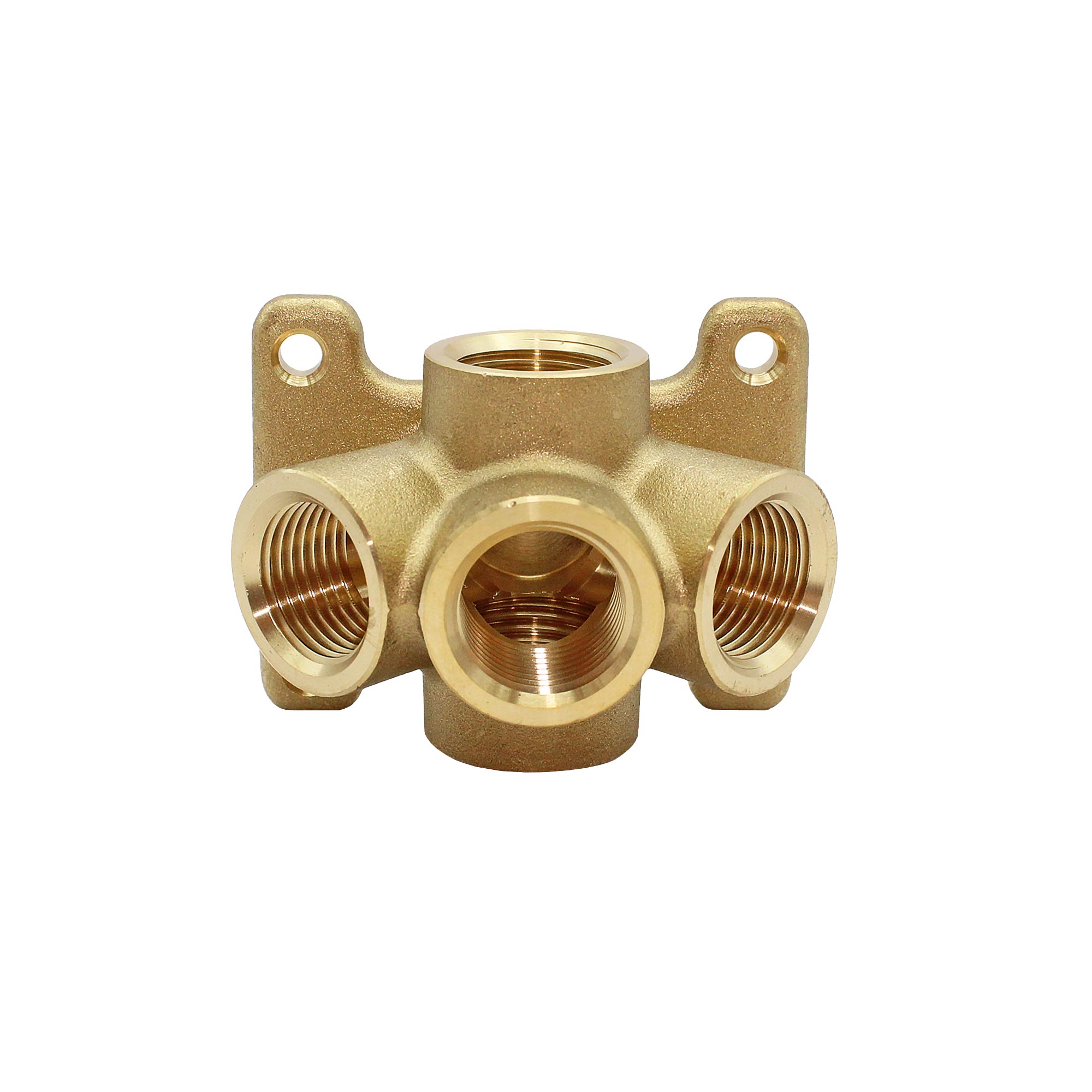 Distributor (for wall mounting), 5 connections G 1/2 - Riegler 112612