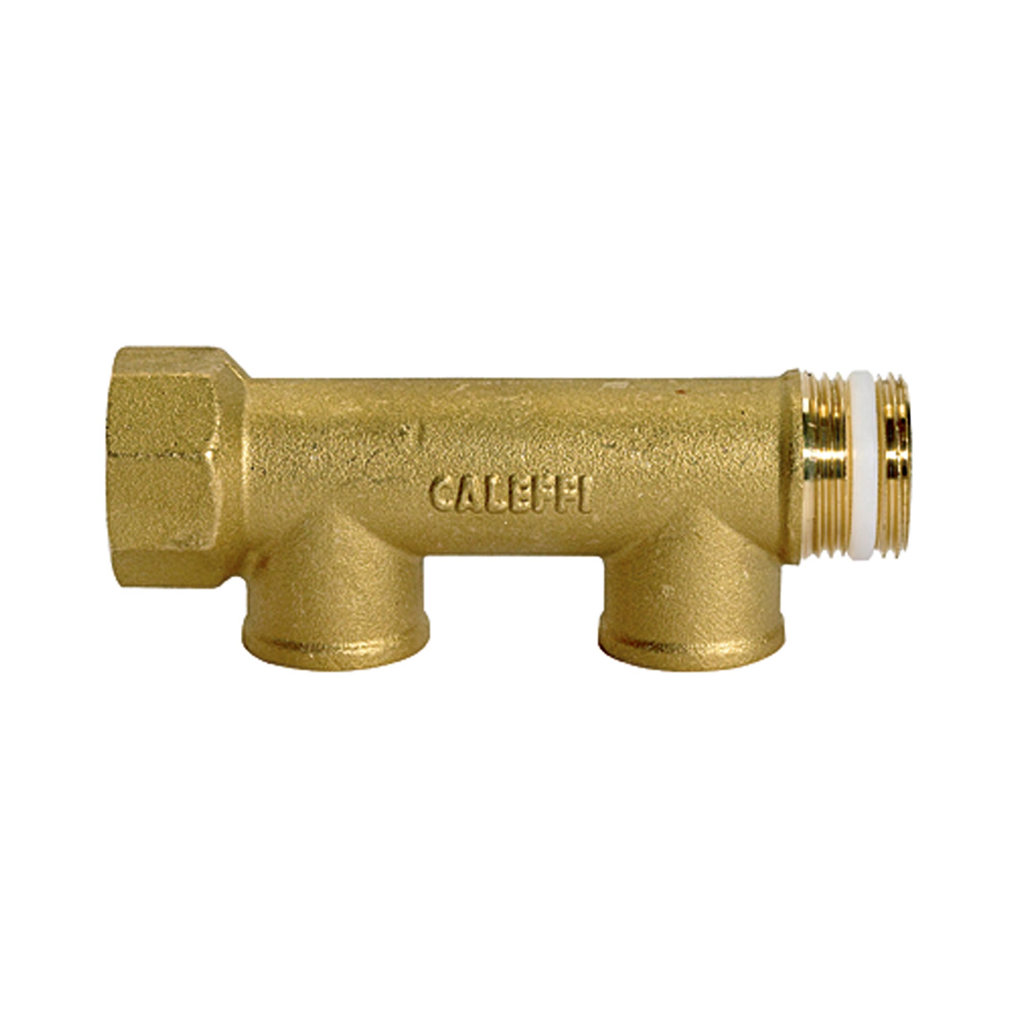 Distributor pipe, 2 outlets, Input 2x1 1/4, Output 2x1/2 IT, - Riegler 112565