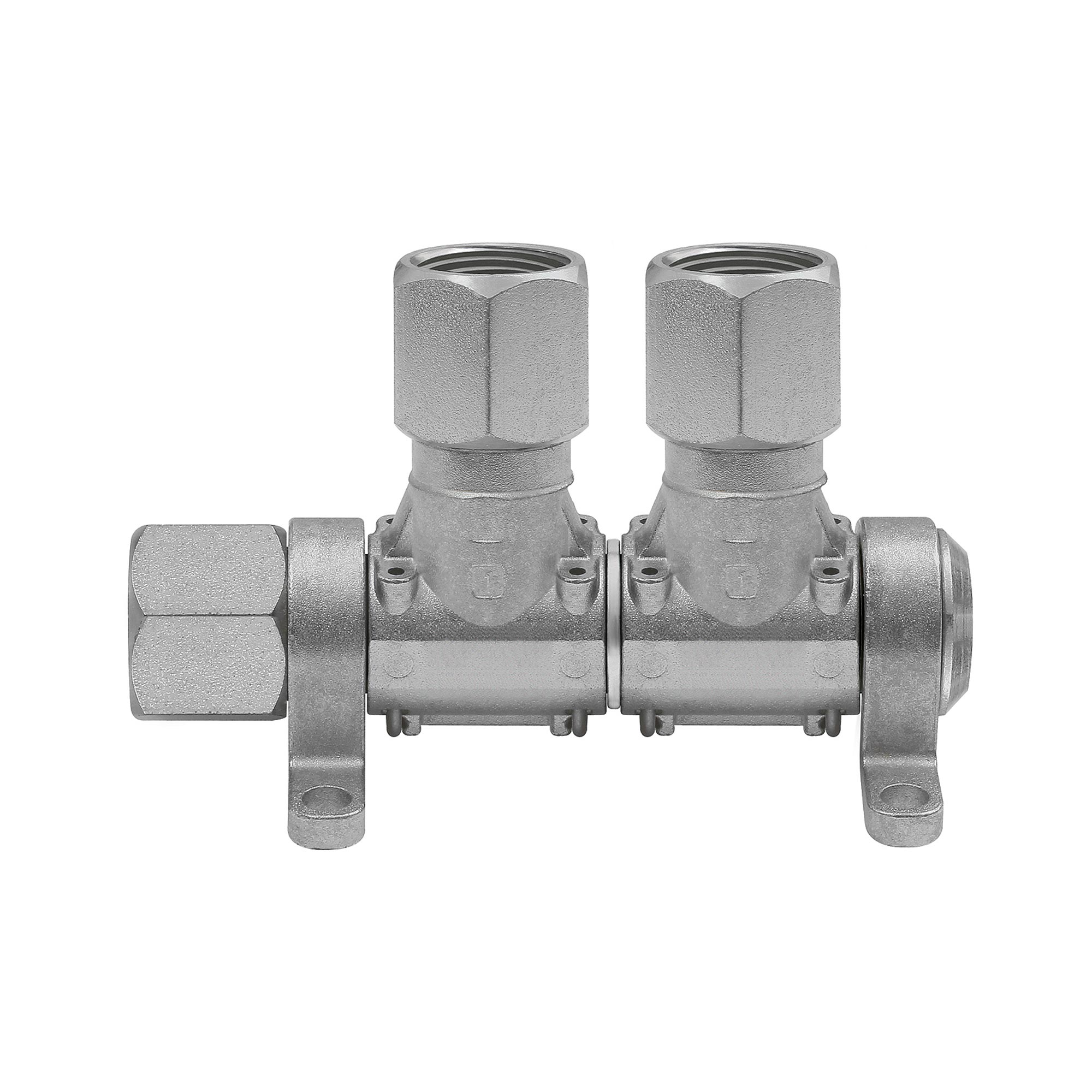 Compressed air distributor »Multi-Link«, without coupling, 2 unit - Riegler 107389