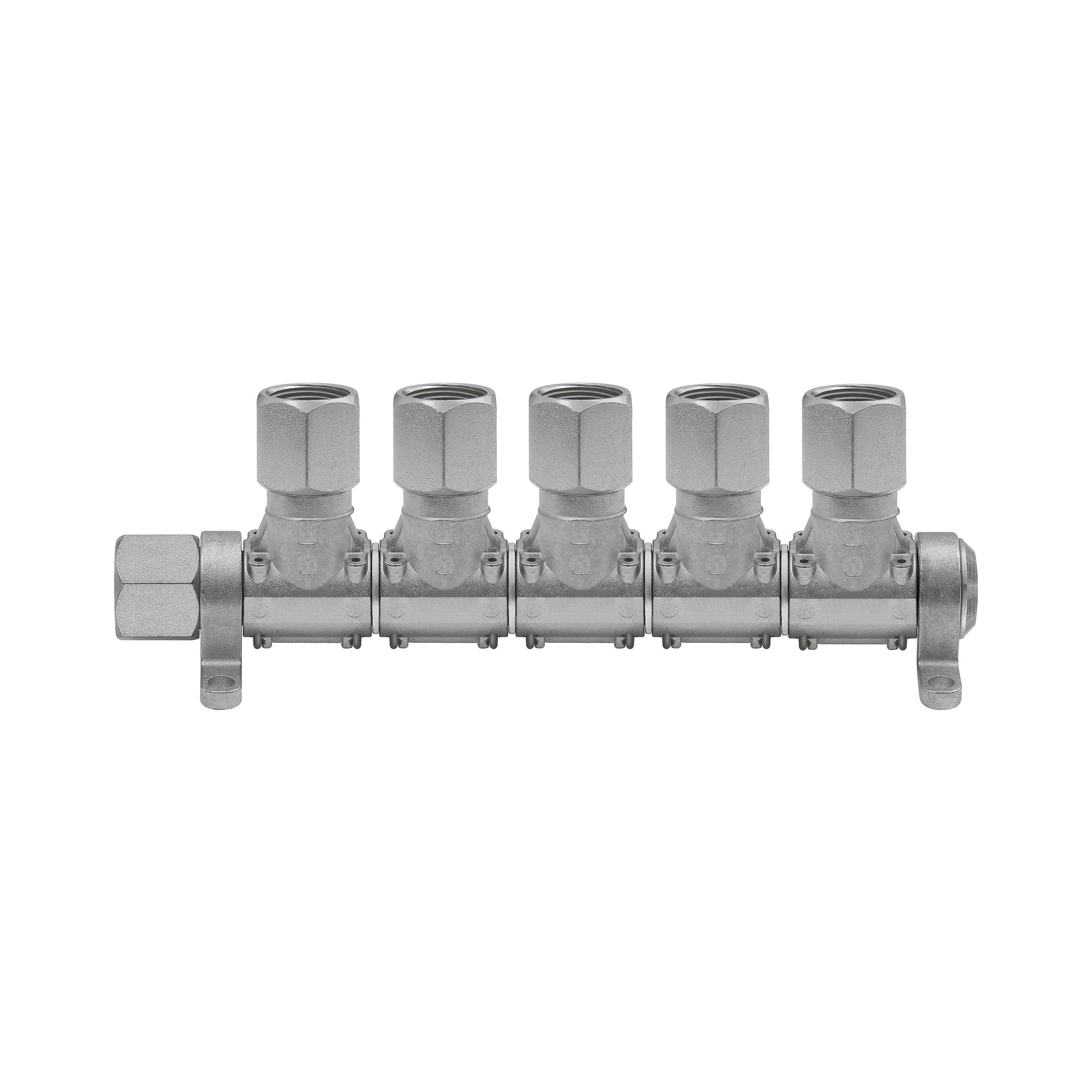 Compressed air distributor »Multi-Link«, without coupling, 5 unit - Riegler 107392