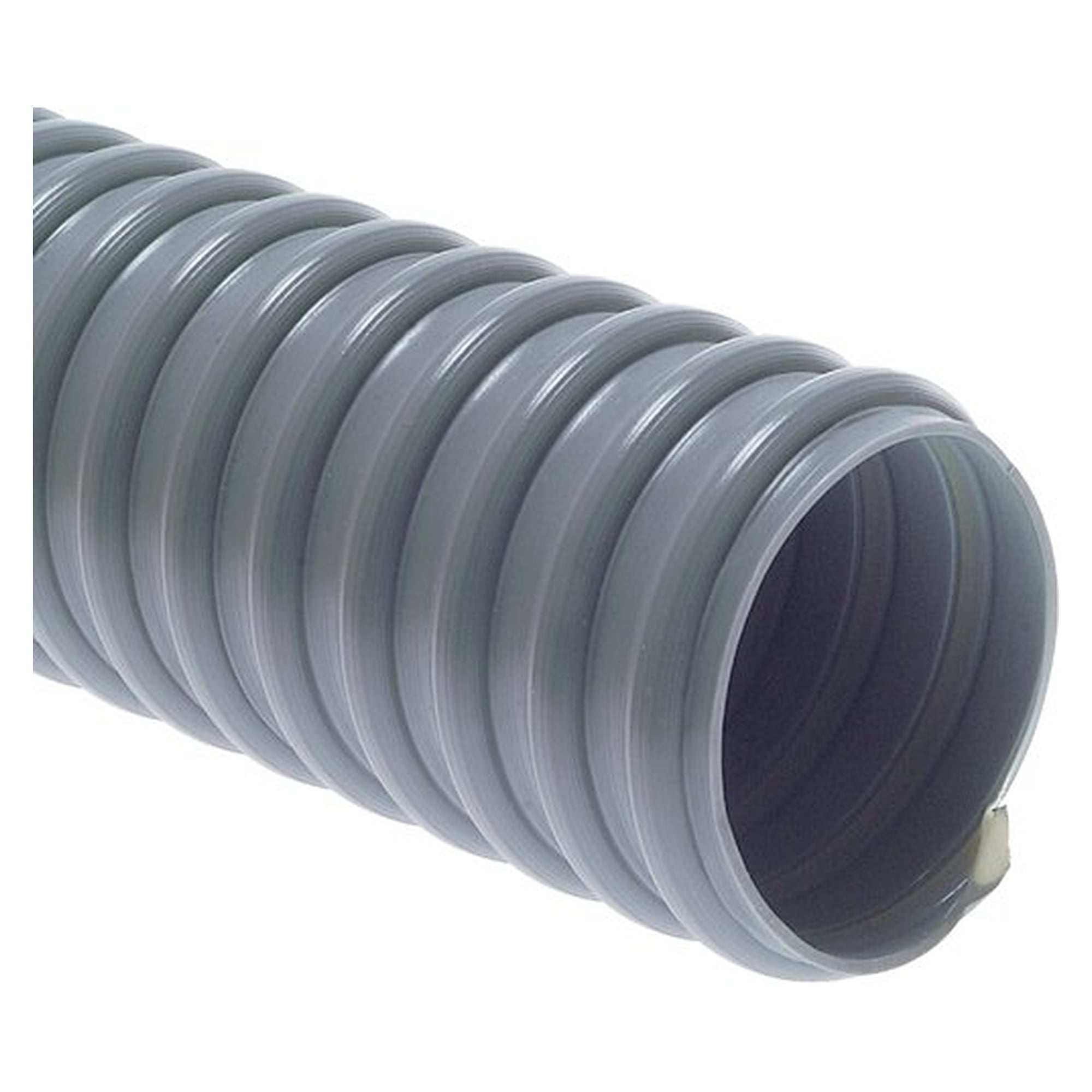Leichter Saug-Schlauch, PVC-Superflex grau, 35mm, Schlauchdurchmesser (innen) 35 mm