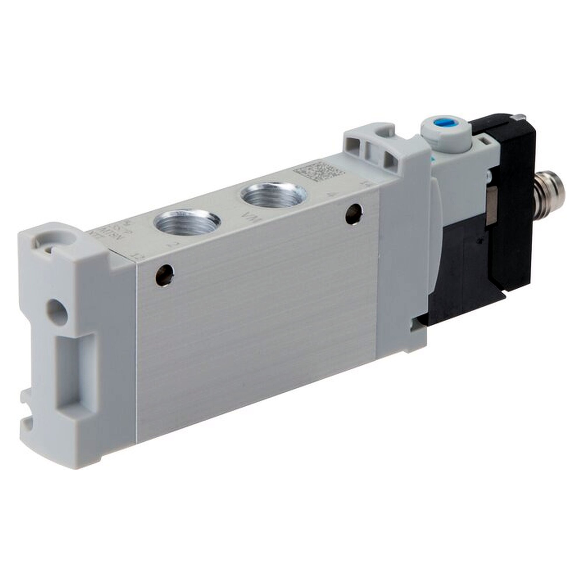 5/2-way solenoid valve, 5/2-way (spring return*), G 1/8", 24 V DC, 660 l/min, 2.5 to 7 bar, 0.7 W