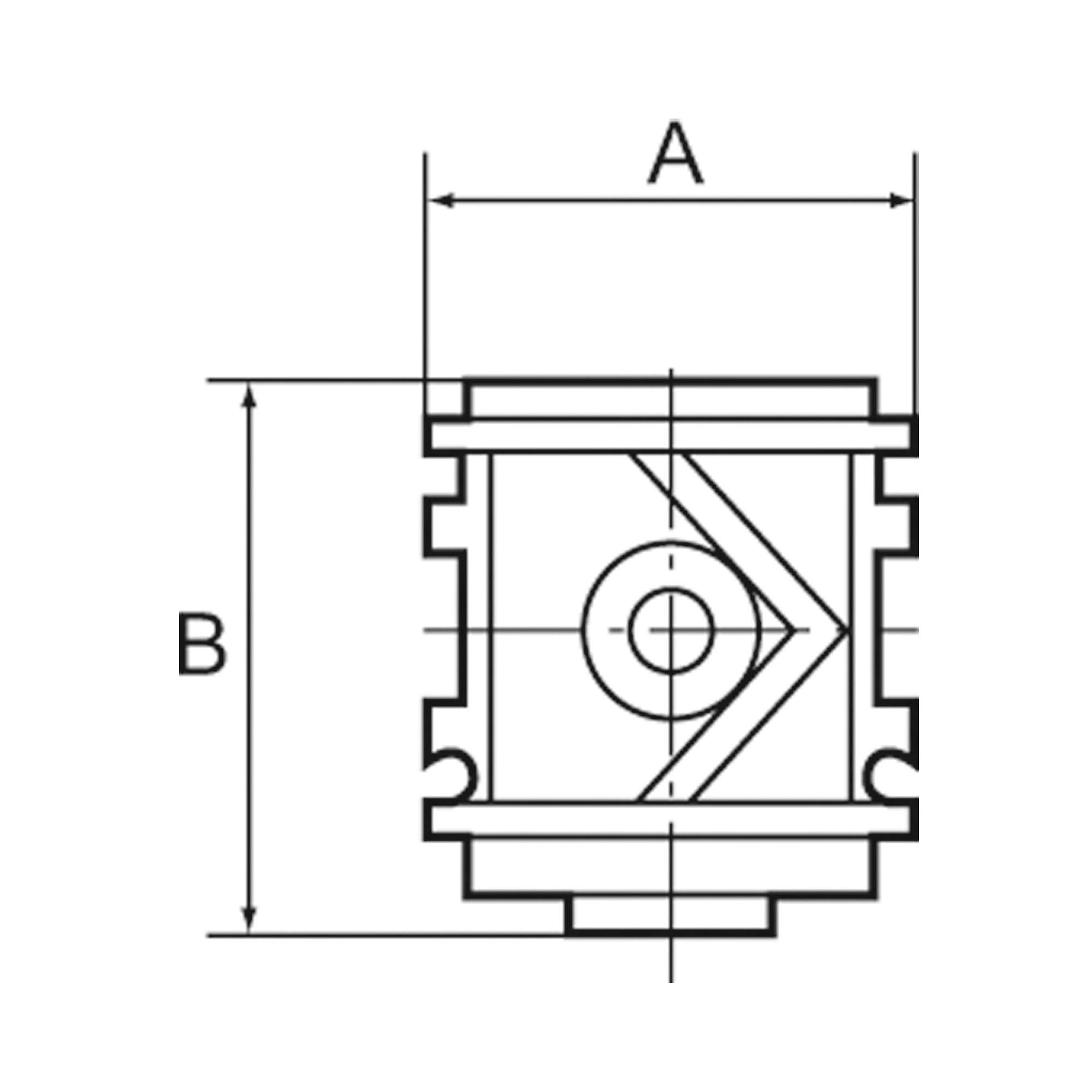 Distributor »variobloc«, Size 1, G 3/8, with 4 outlets - Riegler 100723