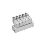 SMC VV3P3-41-051-02F. VV3P3, 300 Series, 3 port solenoid valve manifold
