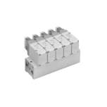 SMC VV3P3-41-171-02. VV3P3, 300 Series, 3 port solenoid valve manifold