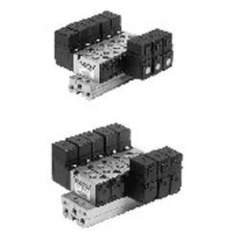 SMC VV715-02RF-03BF-Q. Mehrfachanschlussplatte IS