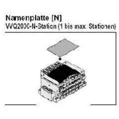 SMC VVQ2000-N-2. Namenplatte